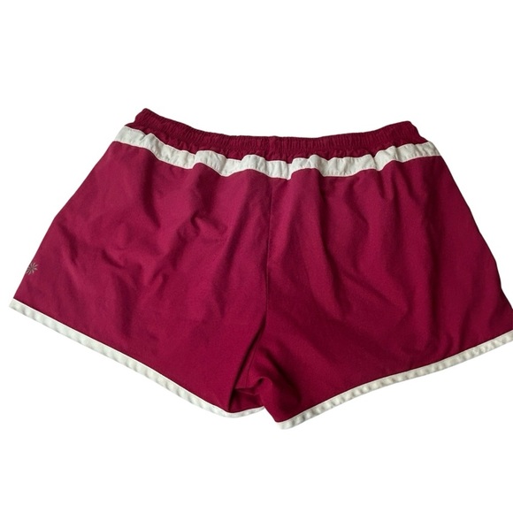 Athleta Women’s Pink and White Shorts Size Large Vintage Style Comfy Vintage - Picture 6 of 12
